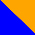 Milky Blue / Orange