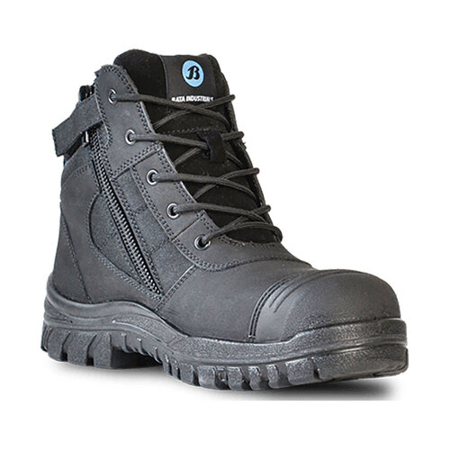 WORKWEAR, SAFETY & CORPORATE CLOTHING SPECIALISTS Naturals - Black Zippy Boot
