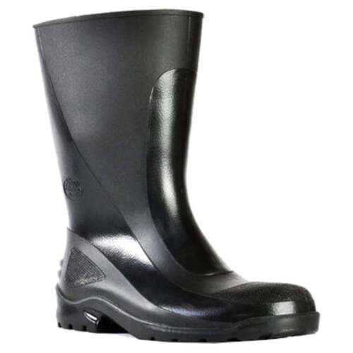 WORKWEAR, SAFETY & CORPORATE CLOTHING SPECIALISTS - Utility Gumboots - Handyman 300 - Black PVC 300mm Non Safety Gumboot