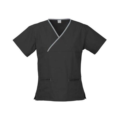 WORKWEAR, SAFETY & CORPORATE CLOTHING SPECIALISTS - Scrubs - Ladies Crossover Top