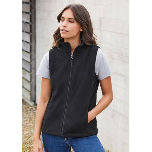 WORKWEAR, SAFETY & CORPORATE CLOTHING SPECIALISTS - Ladies Poly Fleece Vest