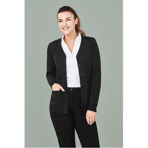 WORKWEAR, SAFETY & CORPORATE CLOTHING SPECIALISTS - Womens Button Front Cardigan