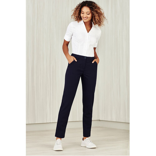 WORKWEAR, SAFETY & CORPORATE CLOTHING SPECIALISTS Womens Comfort Waist Slim Leg pant