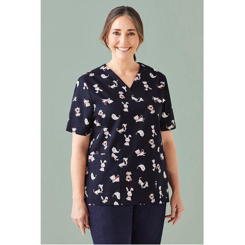 WORKWEAR, SAFETY & CORPORATE CLOTHING SPECIALISTS Best Friends Womens Scrub Top