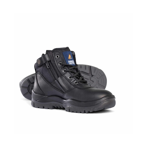 WORKWEAR, SAFETY & CORPORATE CLOTHING SPECIALISTS - ZipSider Boot - Black