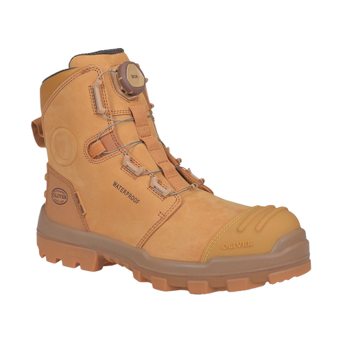 WORKWEAR, SAFETY & CORPORATE CLOTHING SPECIALISTS - AT 54 - 150mm Wheat Boa Boot