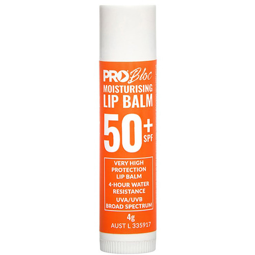 WORKWEAR, SAFETY & CORPORATE CLOTHING SPECIALISTS - PROBLOC SPF 50+ Lip Balm 4g