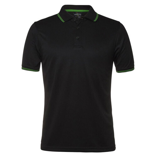 WORKWEAR, SAFETY & CORPORATE CLOTHING SPECIALISTS - Jacquard Contrast Polo