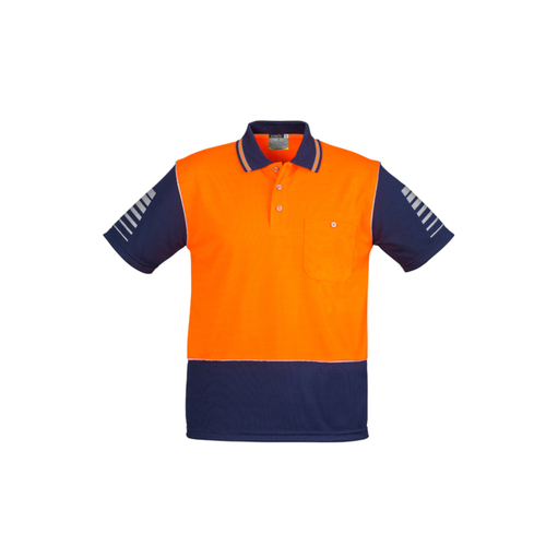 WORKWEAR, SAFETY & CORPORATE CLOTHING SPECIALISTS - Mens Hi Vis Zone Polo