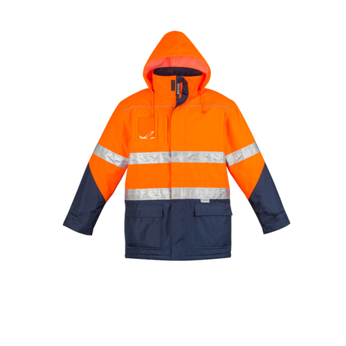 WORKWEAR, SAFETY & CORPORATE CLOTHING SPECIALISTS - Mens Hi Vis Storm Jacket