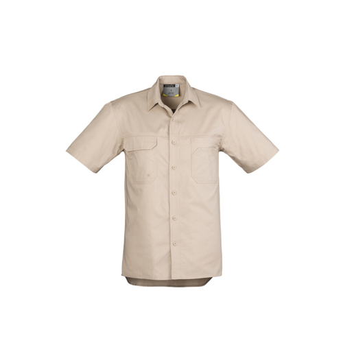 WORKWEAR, SAFETY & CORPORATE CLOTHING SPECIALISTS - Mens Lightweight S/S Tradie Shirt