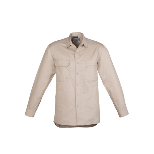 WORKWEAR, SAFETY & CORPORATE CLOTHING SPECIALISTS - Mens Lightweight Tradie L/S Shirt