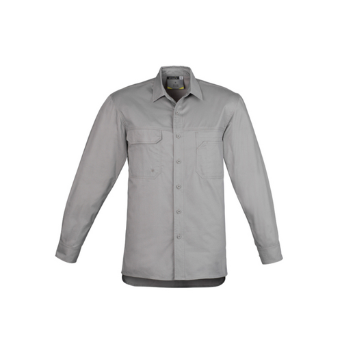 WORKWEAR, SAFETY & CORPORATE CLOTHING SPECIALISTS Mens Lightweight Tradie L/S Shirt