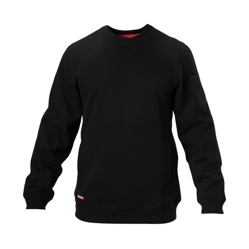 WORKWEAR, SAFETY & CORPORATE CLOTHING SPECIALISTS - Foundations - Brushed Fleece Crew Neck Jumper