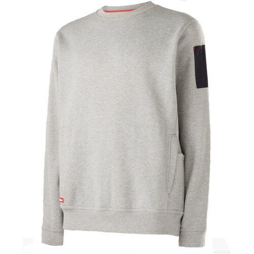 WORKWEAR, SAFETY & CORPORATE CLOTHING SPECIALISTS Foundations - Brushed Fleece Crew Neck Jumper